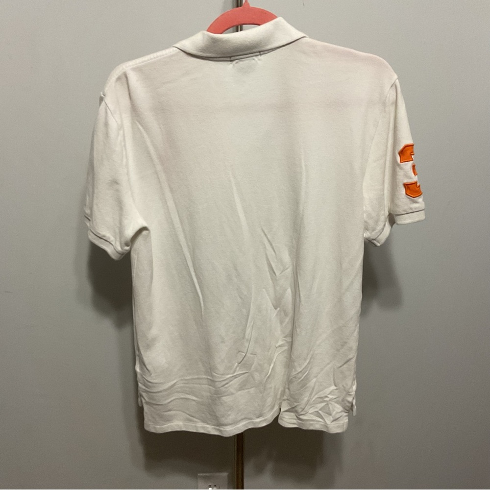 Polo Ralph Lauren White Short Sleeve Polo Shirt Size XL - Picture 3 of 4